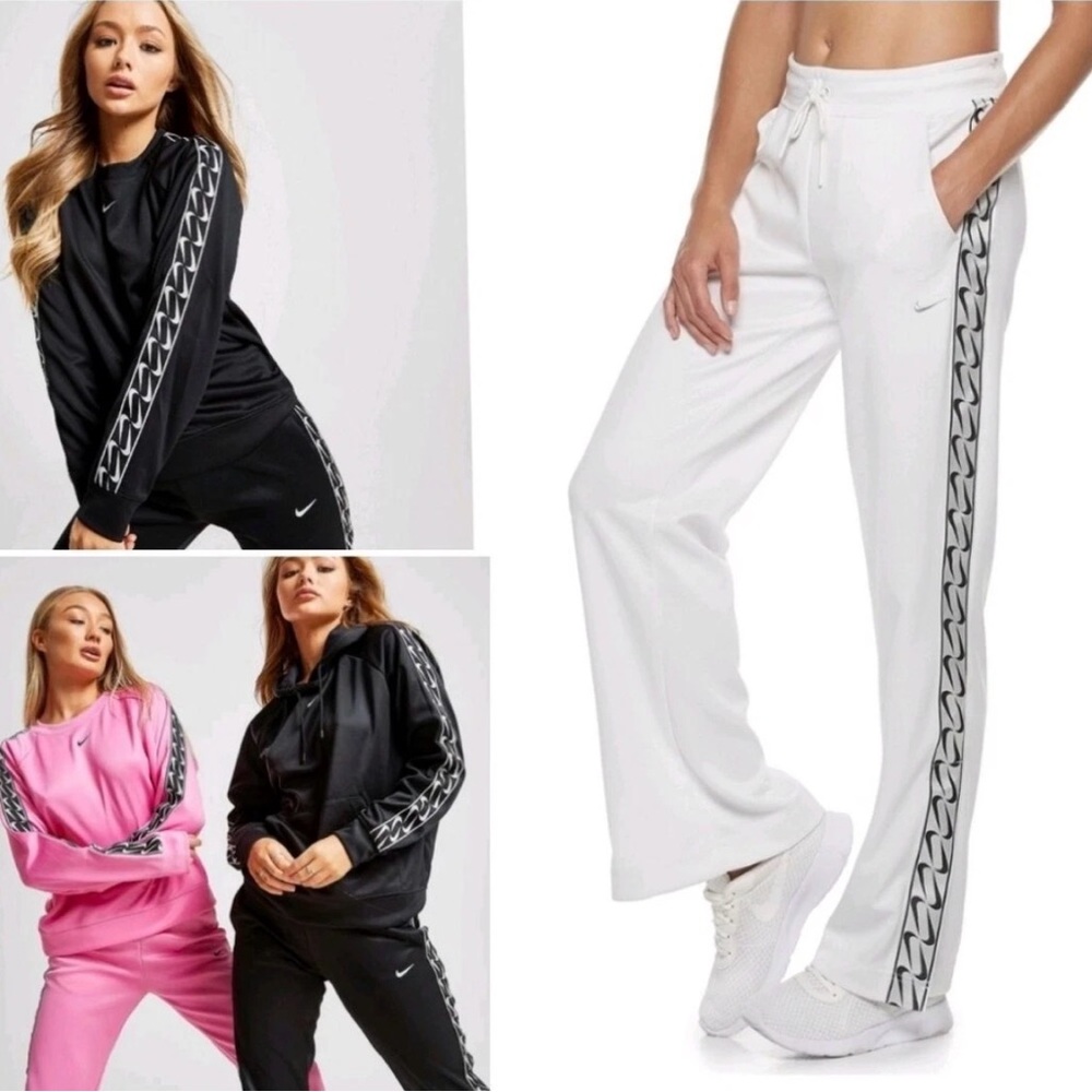 Nike Sportswear Double Swoosh Tape Design Track Pants Joggers Plus Size 2XL